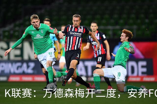 K联赛：万德森梅开二度，安养FC2-3浦项制铁